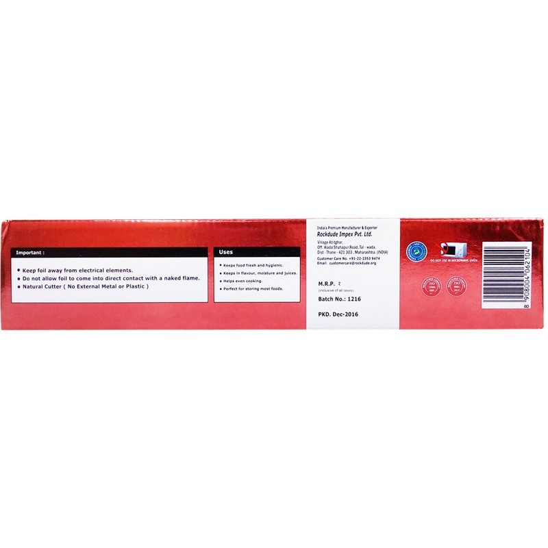 Freshee Aluminium Foil - Width 300mm, 72m Carton