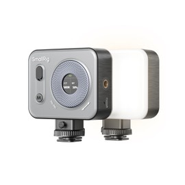 SmallRig Vibe P96 Pro LED Video Light Portable Camera Light for Photography Cold Shoe Light CRI95+, 2500-6500K, 5 Effects Content Creator Fill Light Accessories Streaming Black 4660