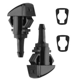 Raheem Windscreen Washer Jets Compatible with 2012-2017 Kia Sportage 2010-2018 Hyundai Tucson Ix35 Wiper Blades Accessories Replacement with Rubber Gasket Front Windshield Washer Nozzles 986302K100