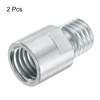sourcing map 2pcs 5/8"-11 Female to 5/8"-11 Male Adapter Polisher