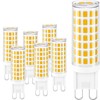 hansang G9 Led Bulb,6W(60W Halogen Bulb Replacement), Chandelier Light Bulbs,88