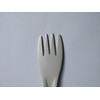Spork Silver Titanium Outdoor Spork Cutlery Fork Spoon with Nylon