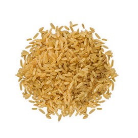 Parboiled Long Grain Brown Rice, 1 Pound - Whole Grain, Kosher, Vegan, Bulk. Partially Precooked Converted Rice. Easy-cook Rice is Great for Making Idlis and Dosas