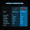 Nilight LED Light Bar Wiring Harness Kit 16AWG 12V On
