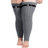 Moon Wood Plus Size Extra Long Leg Warmers for Women