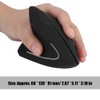 Vertikale Maus für Linke Hand, Funkmaus mit Nano USB Empfänger,