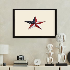 Texas Lone Star Home Map Wood Framed Printed Sign Primitive Decor Modern Boho Geometric Wood Panel Signs Vertical Wood Wall Sign for Shelf Home Pantry 8x12in