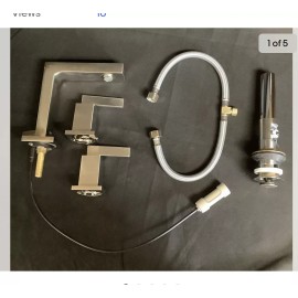 American Standard Times Square Brushed Nickel Bath Faucet 7184851.295 F6