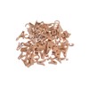 Curtain hooks for rings, oak, 25 pieces, 10 mm diameter,