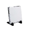 MR.R Sublimation Blank Square Rock Slate Photo Plaque Picture Frame,