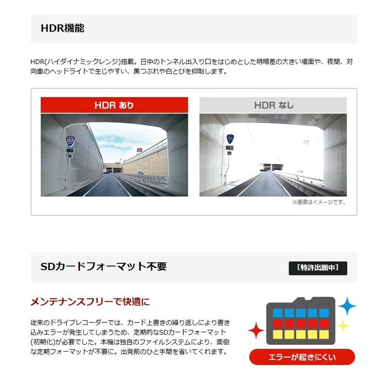 2025 Model Yupiteru Front 1 Camera Dash Cam SN-ST3400P with