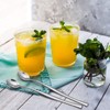 Xowine Pack of 12 long teaspoons, stainless steel, long spoon
