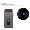 Electric Hair Clipper Rechargeable 3 Foil Head Powerful LED Display