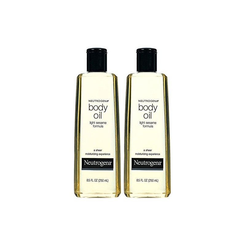 Neutrogena Lightweight Body Oil for Dry Skin, Sheer Moisturizer in