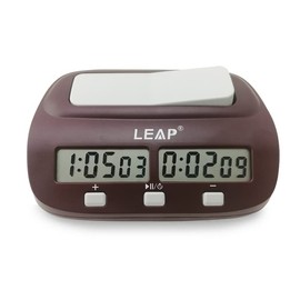 Chess Clock Professional Digital Timer Multi-Functions for International Chess Game, Pro Players, Board Games