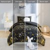 Mi Zone Kids Full Comforter Set, Celestial Metallic Comforter Set