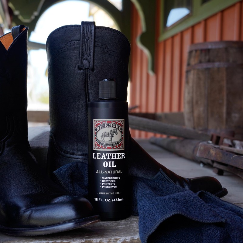 Bickmore Leather Oil Leather Conditioner 16oz | Waterproofs, Protects, and