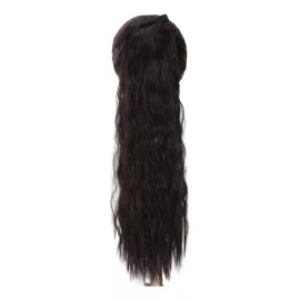 TASSYME ACCESORIOS Coleta Pony Postiza Rizada Negra Ed. Mujer Moderna Bonita