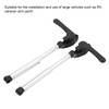 2pcs 230mm RV Window Support Rod Telescopic Aluminum Alloy Oxidation