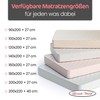 Leonado Vicenti Mattress Protector 90 x 200 cm Single Bed