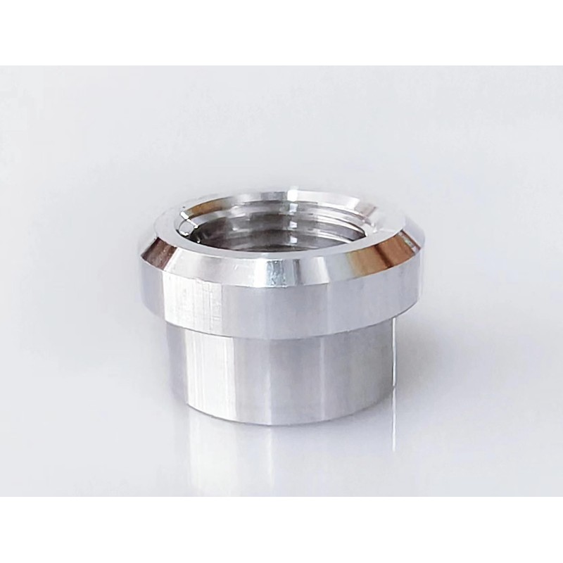 2 Pcs Aluminum Female Weld On Bung, NPT Weldable Fuel