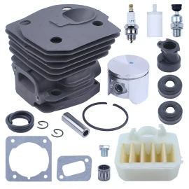 For Husqvarna Nikasil Plated Cylinder Piston Air Filter Kit For Husqvarna 346XP 350 351 353