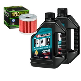 RAD Powersports Oil Change Kit For Suzuki 2007 LT-Z90 QuadSport Premium 4 10W-40