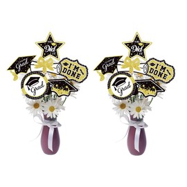 2025 Graduation Centerpiece Sticks 12Pcs Graduation Party Decorations Congrats Grad Centerpieces Decor for Home Class of 2025 Table Topper