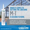 Chemlink M-1 (Gray) Structural Adhesive Sealant 10.1 oz Cartridge (1