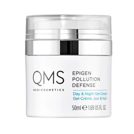 QMS Medicosmetics Epigen Pollution Defense Day + Night Gel-Cream – Lightweight Moisturizer Locks in Hydration While Defending the Skin from Pollutants – Suitable for All Skin Types – 1.69 oz