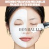3pz Brochas Faciales Silicona Para Mascarillas Y Limpiadores