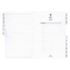 2026 Mini 6 Hole Size Monthly Diary Index & Memo