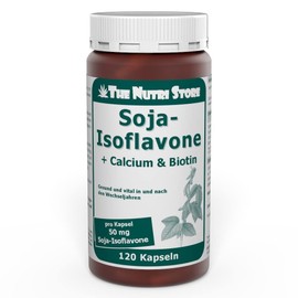 Soy Isoflavones 50 mg + Calcium + Biotin Capsules Pack of 120