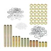 PATIKIL 1/8IP Thread 5 Size Lamp Line Kit with Lock