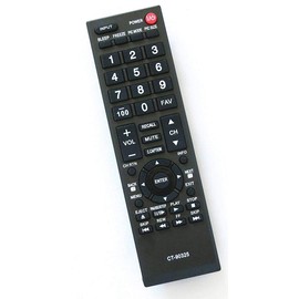 New CT-90325 Remote Control Replacd fit for Toshiba TV 22AV600 22C10U 22C10 19C1019AV600 19C1D 26C10 40FT2U1 40SL412 40SL412U 46G310U 46SL412U 55G310U 55G310U1 55HT1 55HT1U 22AV600U 19AV600U 32E200U