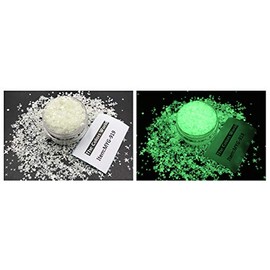 Spooky Glow in the Dark Nail Art Sequins Glitter 2g (Mixed Moon, Stars, Dots)