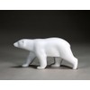 Polar Bear Sculpture by John Perry Pellucida "Free Standing" 10in