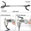 2 PCS Wrap Hooks Bird Feeder Pole Attachment Extra Feeder