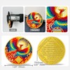 deDecoml Inspirational Phoenix Challenge Coin with Recovery Affirmation (1 Year)