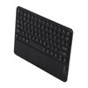 Wireless Keyboard 10in Round Keycap Touchpad Function Portable Widening Enlarging
