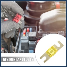 INFINAUTO 6pcs 150A AFS Mini ANL Fuse Replacement Electrical Protection for Car Truck Motorcycle Boat Audio CDs Stylish Design