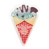 Sunstar Stationery S3624447 Cute Street Shop Clip Acrylic Marion Crepe