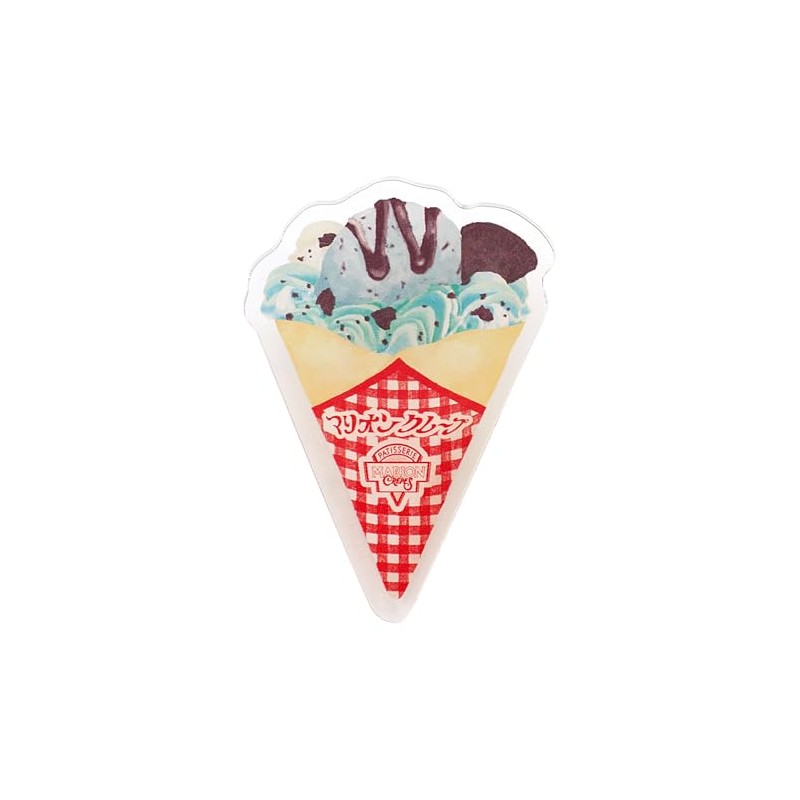 Sunstar Stationery S3624447 Cute Street Shop Clip Acrylic Marion Crepe