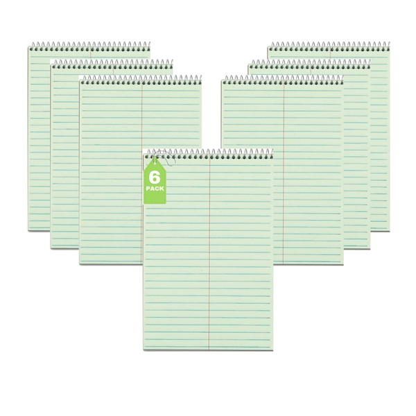 1InTheOffice Steno Pads 6x9, Steno Pads, Spiral Steno Pads, Gregg