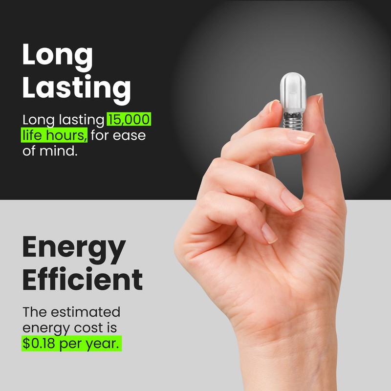 Feit Electric T7 LED Light Bulb, 15W Equivalent, 1.5W, 80