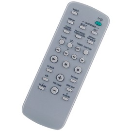RM-SC3 Replace Remote Control fit for Sony Mini Hi-Fi System HCD-GX355 HCD-HPX7 HCD-NE5 MHC-GX450 MHC-GX250 HCD-GPX6 HCD-HPX9 FST-ZX9 LBT-ZX9 HCD-ZX6 HCD-ZX8 LBT-ZX6 HCD-GX450 MHC-RG555 MHC-RG551S