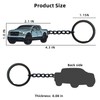HAILIWEI Cool Metal Keychain, for Ford Maverick Accessories, for Maverick