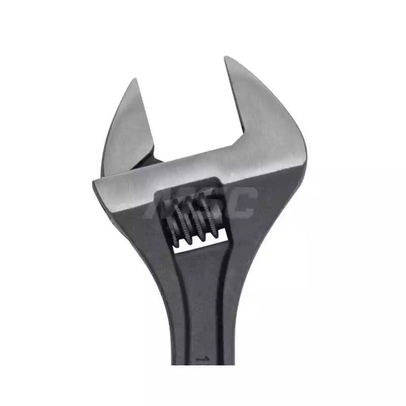 Proto J712SB Adjustable Wrench: Steel, Black Finish
