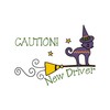 CafePress New Driver 5.5" Round Car Magnet Magnetic Bumper Display