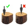 Wood Splitter Drill, Drill Cone Wood Splitter with 3 Drill